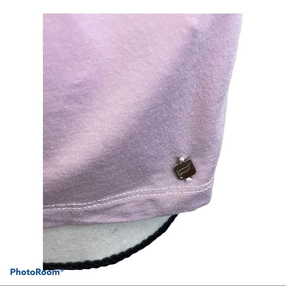 Fabletics women’s pink stretch yoga workout top Size Small - Picture 3 of 6